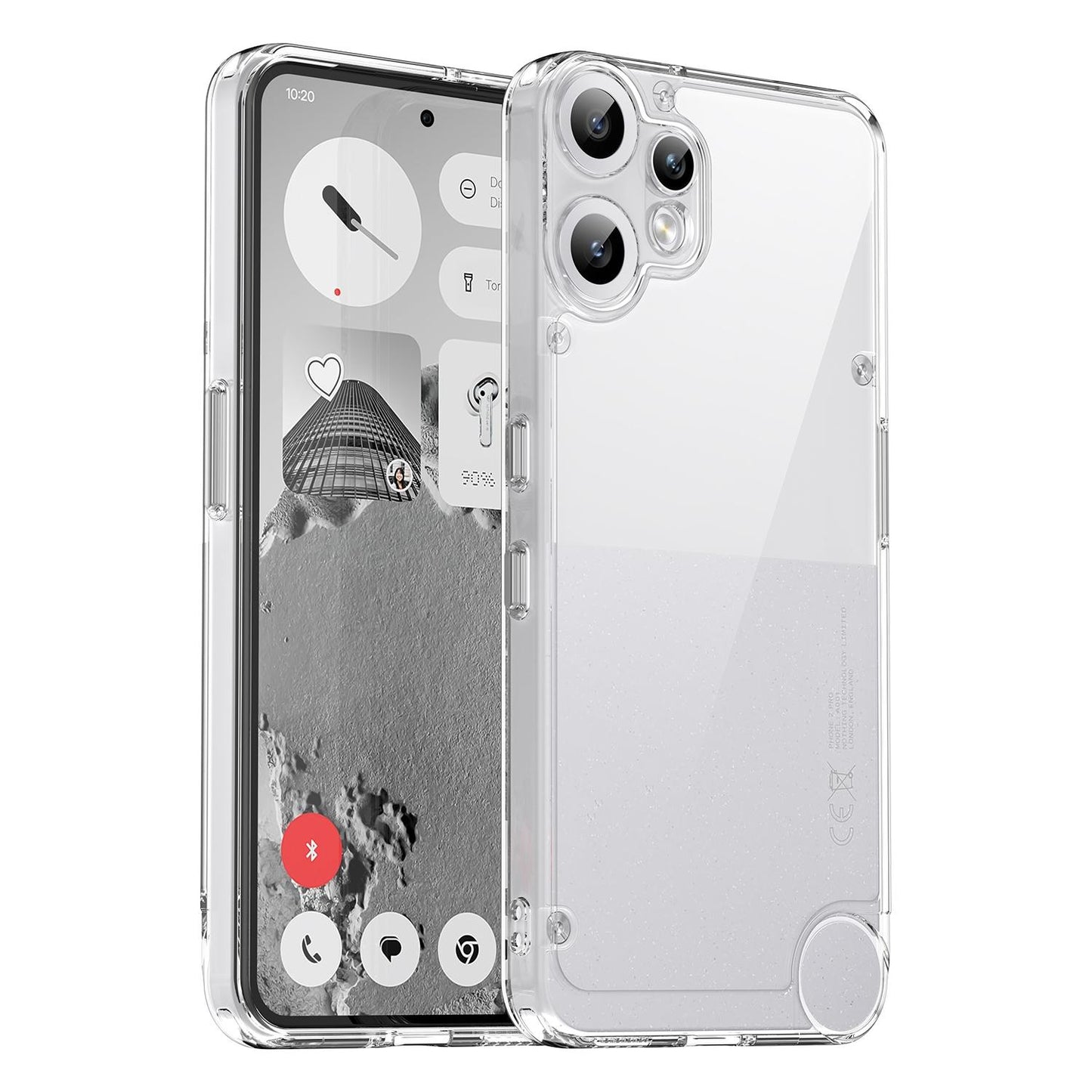 Nothing CMF Phone 2 Pro Acrylic Hybrid TPU Protective Phone Case, Colourful Series Shockproof Cover