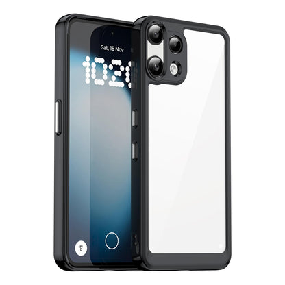 Nothing Phone 3a Lite Acrylic Hybrid TPU Protective Phone Case, Colourful Series Shockproof Cover