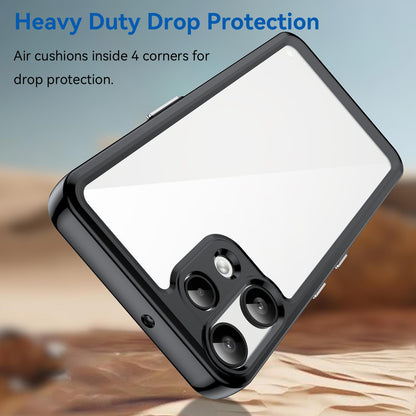Nothing Phone 3a Lite Acrylic Hybrid TPU Protective Phone Case, Colourful Series Shockproof Cover