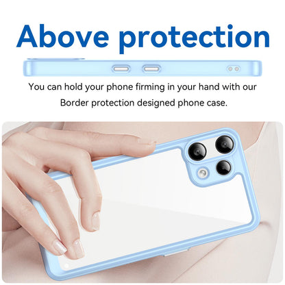 Nothing Phone 3a Lite Acrylic Hybrid TPU Protective Phone Case, Colourful Series Shockproof Cover