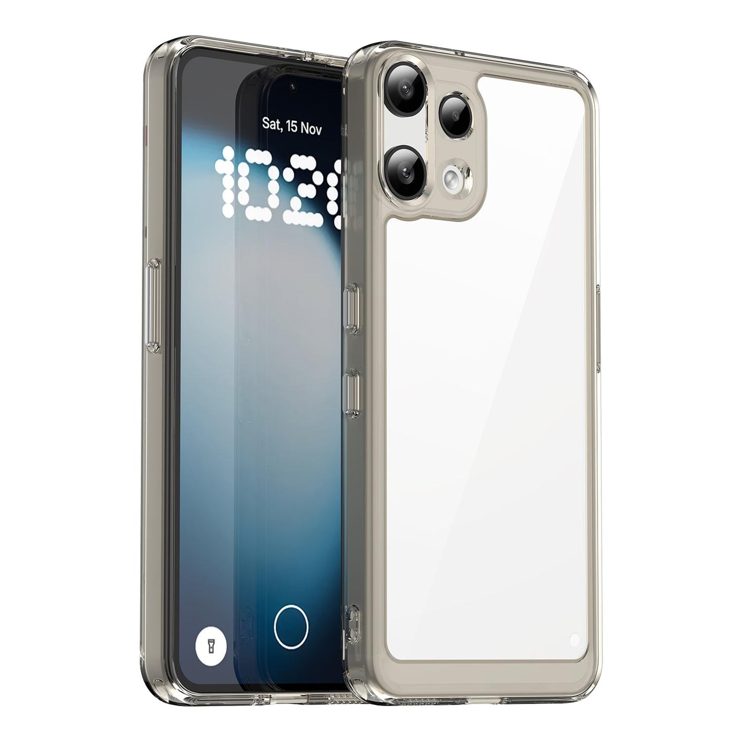 Nothing Phone 3a Lite Acrylic Hybrid TPU Protective Phone Case, Colourful Series Shockproof Cover
