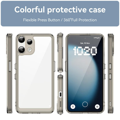 Nothing Phone 3a Lite Acrylic Hybrid TPU Protective Phone Case, Colourful Series Shockproof Cover