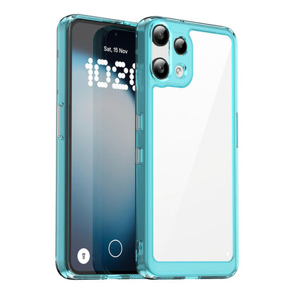 Nothing Phone 3a Lite Acrylic Hybrid TPU Protective Phone Case, Colourful Series Shockproof Cover