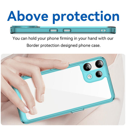 Nothing Phone 3a Lite Acrylic Hybrid TPU Protective Phone Case, Colourful Series Shockproof Cover