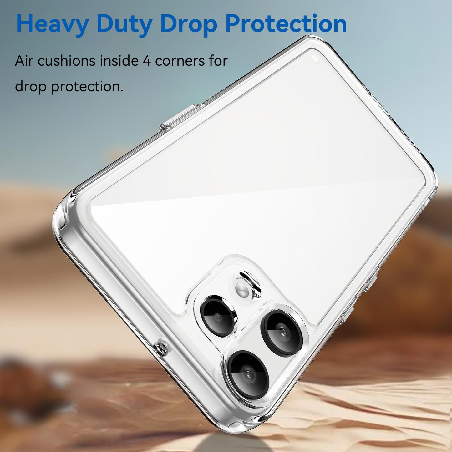 Nothing Phone 3a Lite Acrylic Hybrid TPU Protective Phone Case, Colourful Series Shockproof Cover
