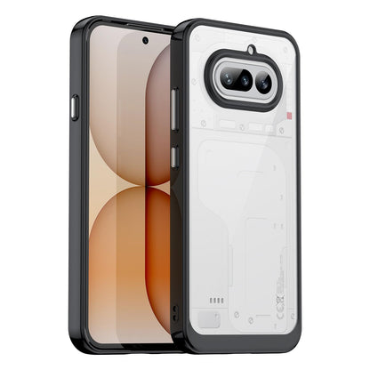 Nothing Phone 4a Acrylic Hybrid TPU Protective Phone Case, Colourful Series Shockproof Cover
