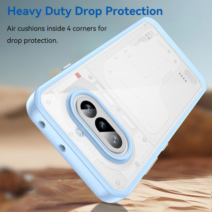 Nothing Phone 4a Acrylic Hybrid TPU Protective Phone Case, Colourful Series Shockproof Cover