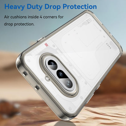 Nothing Phone 4a Acrylic Hybrid TPU Protective Phone Case, Colourful Series Shockproof Cover