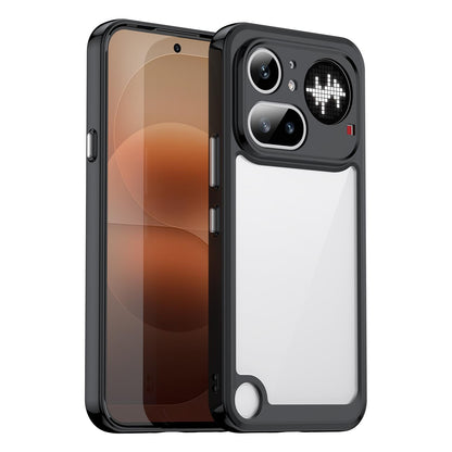 Nothing Phone 4a Pro Acrylic Hybrid TPU Protective Phone Case, Colourful Series Shockproof Cover