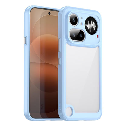 Nothing Phone 4a Pro Acrylic Hybrid TPU Protective Phone Case, Colourful Series Shockproof Cover