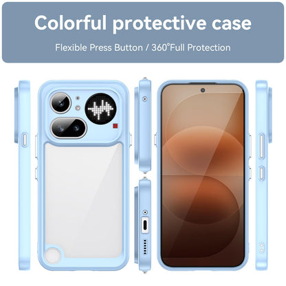 Nothing Phone 4a Pro Acrylic Hybrid TPU Protective Phone Case, Colourful Series Shockproof Cover