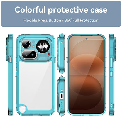 Nothing Phone 4a Pro Acrylic Hybrid TPU Protective Phone Case, Colourful Series Shockproof Cover