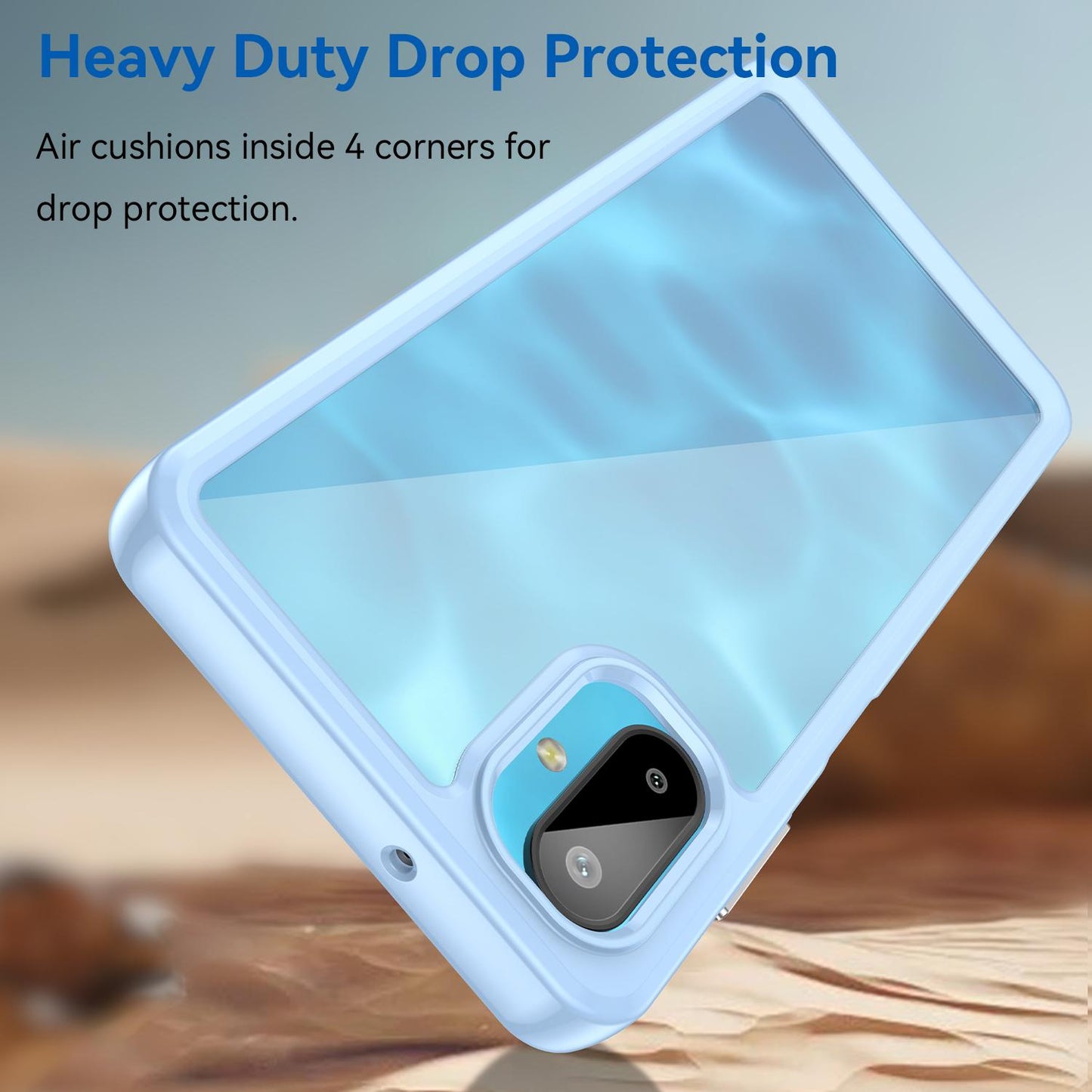 Samsung Galaxy F06 5G Acrylic Hybrid TPU Protective Phone Case, Colourful Series Shockproof Cover