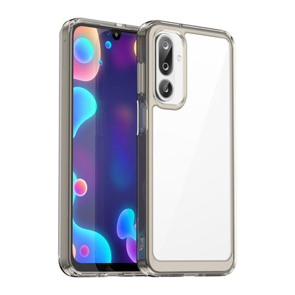 Samsung Galaxy F16 5G Acrylic Hybrid TPU Protective Phone Case, Colourful Series Shockproof Cover