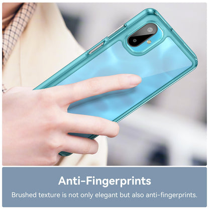 Samsung Galaxy M06 5G Acrylic Hybrid TPU Protective Phone Case, Colourful Series Shockproof Cover