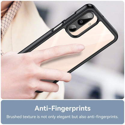 Samsung Galaxy M16 5G Acrylic Hybrid TPU Protective Phone Case, Colourful Series Shockproof Cover