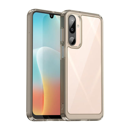 Samsung Galaxy M16 5G Acrylic Hybrid TPU Protective Phone Case, Colourful Series Shockproof Cover