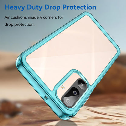 Samsung Galaxy M16 5G Acrylic Hybrid TPU Protective Phone Case, Colourful Series Shockproof Cover