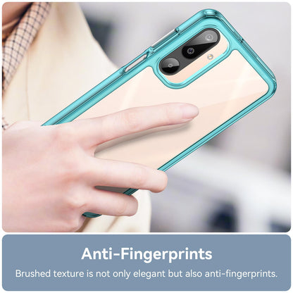 Samsung Galaxy M16 5G Acrylic Hybrid TPU Protective Phone Case, Colourful Series Shockproof Cover