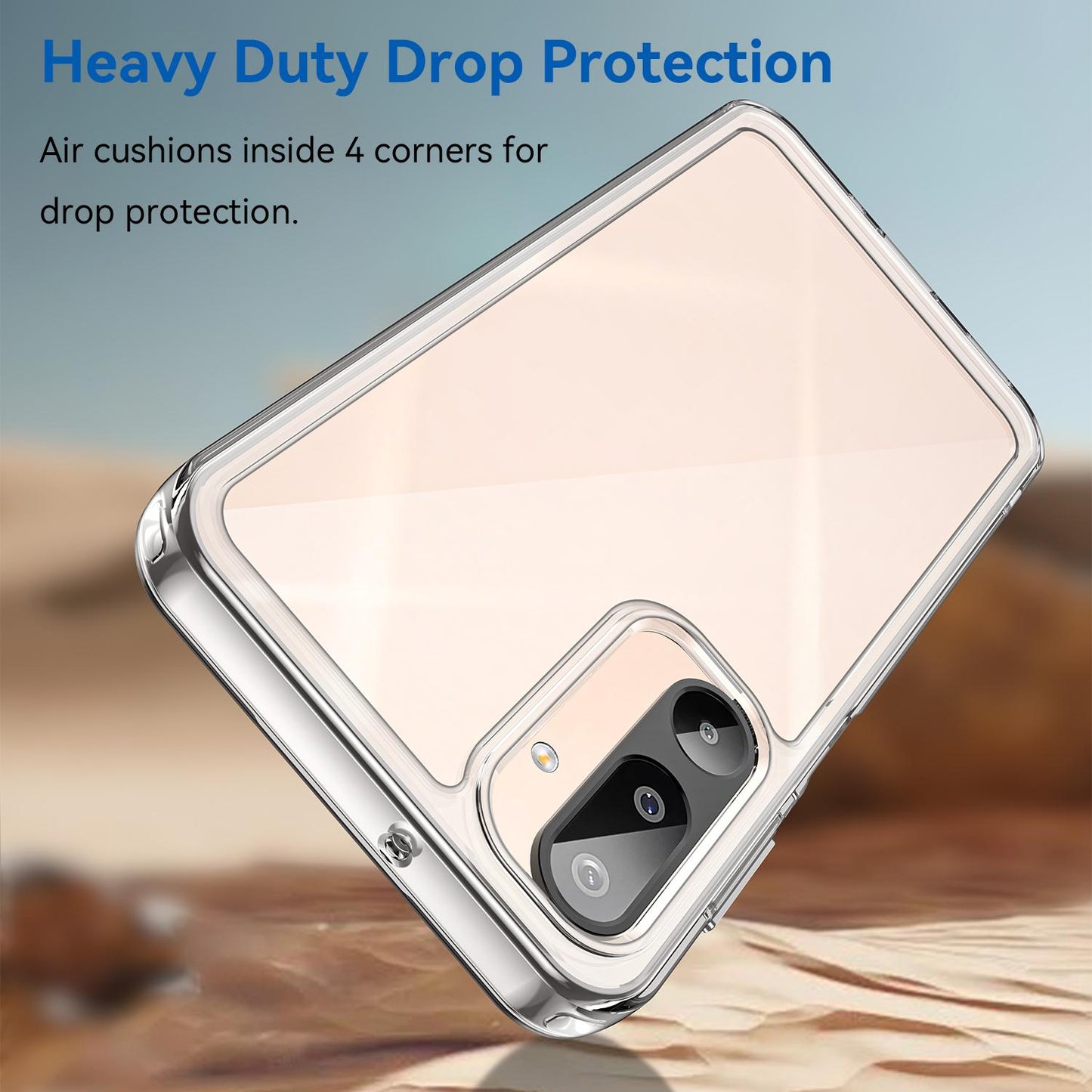 Samsung Galaxy M16 5G Acrylic Hybrid TPU Protective Phone Case, Colourful Series Shockproof Cover