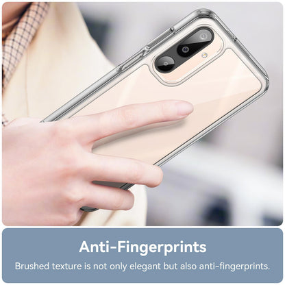 Samsung Galaxy M16 5G Acrylic Hybrid TPU Protective Phone Case, Colourful Series Shockproof Cover