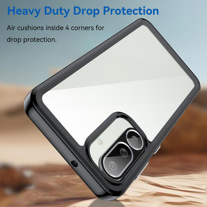 Samsung Galaxy M56 5G Acrylic Hybrid TPU Protective Phone Case, Colourful Series Shockproof Cover