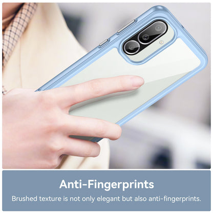 Samsung Galaxy M56 5G Acrylic Hybrid TPU Protective Phone Case, Colourful Series Shockproof Cover