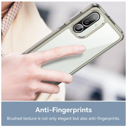 Samsung Galaxy M56 5G Acrylic Hybrid TPU Protective Phone Case, Colourful Series Shockproof Cover