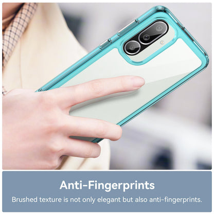Samsung Galaxy M56 5G Acrylic Hybrid TPU Protective Phone Case, Colourful Series Shockproof Cover