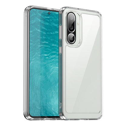 Samsung Galaxy M56 5G Acrylic Hybrid TPU Protective Phone Case, Colourful Series Shockproof Cover