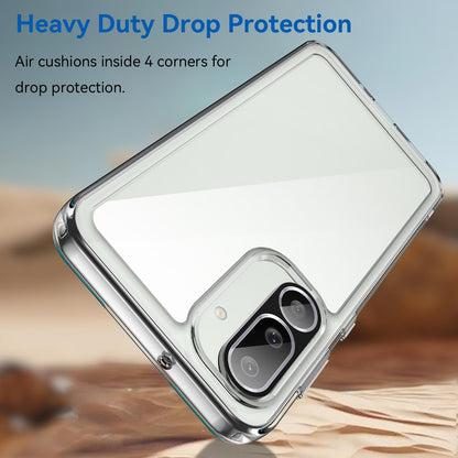 Samsung Galaxy M56 5G Acrylic Hybrid TPU Protective Phone Case, Colourful Series Shockproof Cover