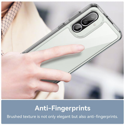 Samsung Galaxy M56 5G Acrylic Hybrid TPU Protective Phone Case, Colourful Series Shockproof Cover