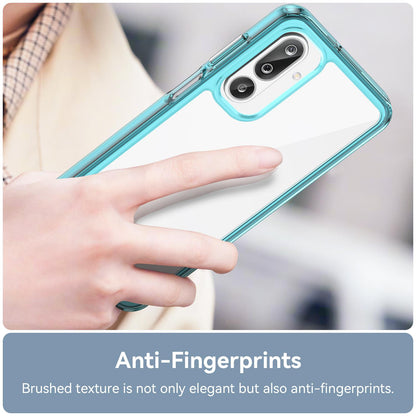 Samsung Galaxy M36 5G Acrylic Hybrid TPU Protective Phone Case, Colourful Series Shockproof Cover