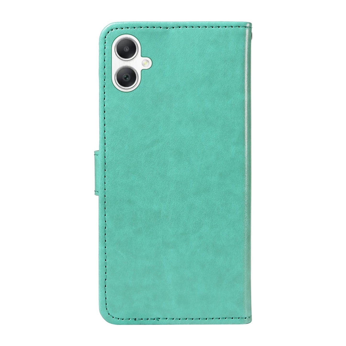 For Samsung Galaxy A06 4G Cat and Bee Embossed Flip Leather Phone Case Wallet Cover with Card Slots Cash Pocket Magnetic Stand Protective Shockproof TPU PU Leather Case with Wrist Strap