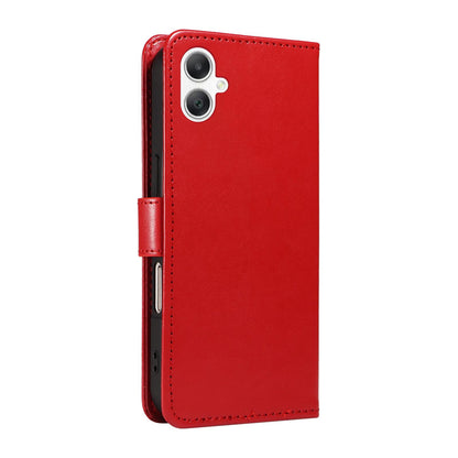 For Samsung Galaxy A07 5G Cat and Bee Embossed Flip Leather Phone Case Wallet Cover with Card Slots Cash Pocket Magnetic Stand Protective Shockproof TPU PU Leather Case with Wrist Strap