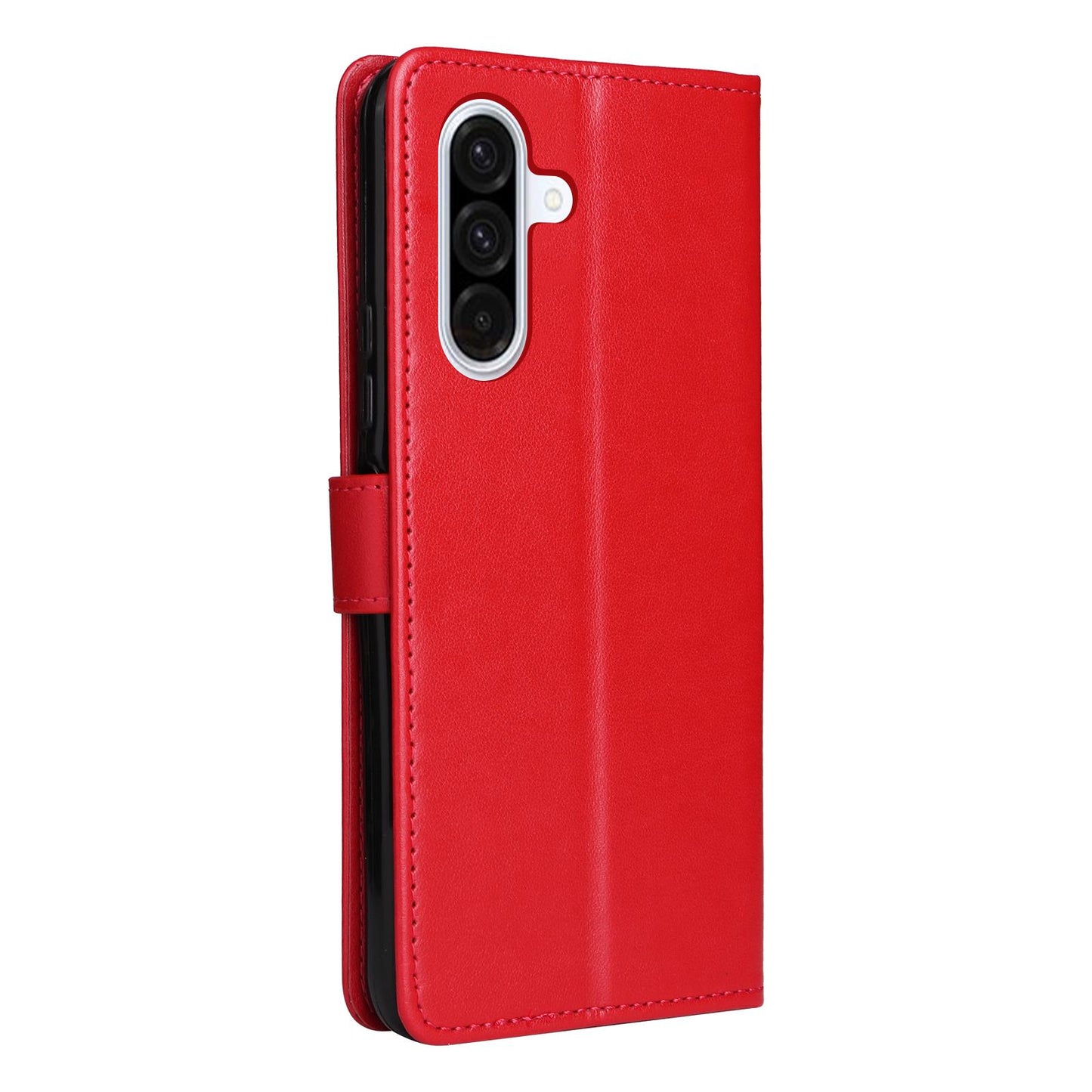 For Samsung Galaxy A56 5G Cat and Bee Embossed Flip Leather Phone Case Wallet Cover with Card Slots Cash Pocket Magnetic Stand Protective Shockproof TPU PU Leather Case with Wrist Strap