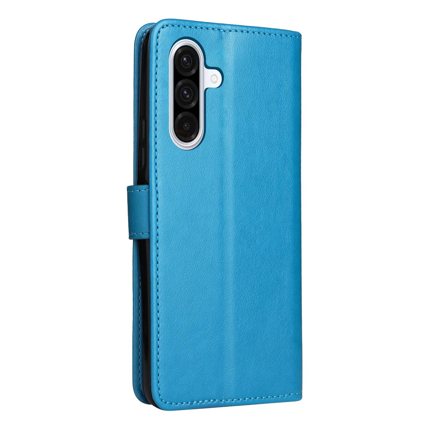 For Samsung Galaxy A56 5G Cat and Bee Embossed Flip Leather Phone Case Wallet Cover with Card Slots Cash Pocket Magnetic Stand Protective Shockproof TPU PU Leather Case with Wrist Strap