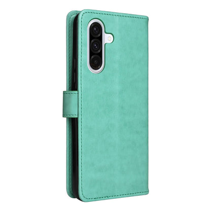 For Samsung Galaxy A56 5G Cat and Bee Embossed Flip Leather Phone Case Wallet Cover with Card Slots Cash Pocket Magnetic Stand Protective Shockproof TPU PU Leather Case with Wrist Strap