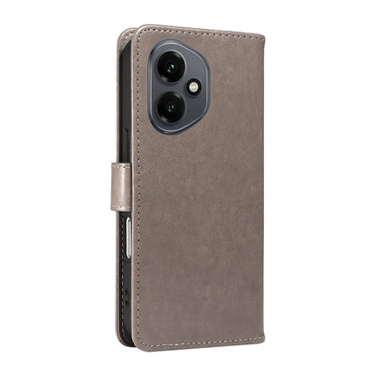 For Honor 400 156.5mm Cat and Bee Embossed Flip Leather Phone Case Wallet Cover with Card Slots Cash Pocket Magnetic Stand Protective Shockproof TPU PU Leather Case with Wrist Strap