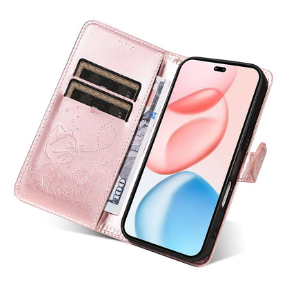 For Honor 400 Pro 160.8mm Cat and Bee Embossed Flip Leather Phone Case Wallet Cover with Card Slots Cash Pocket Magnetic Stand Protective Shockproof TPU PU Leather Case with Wrist Strap