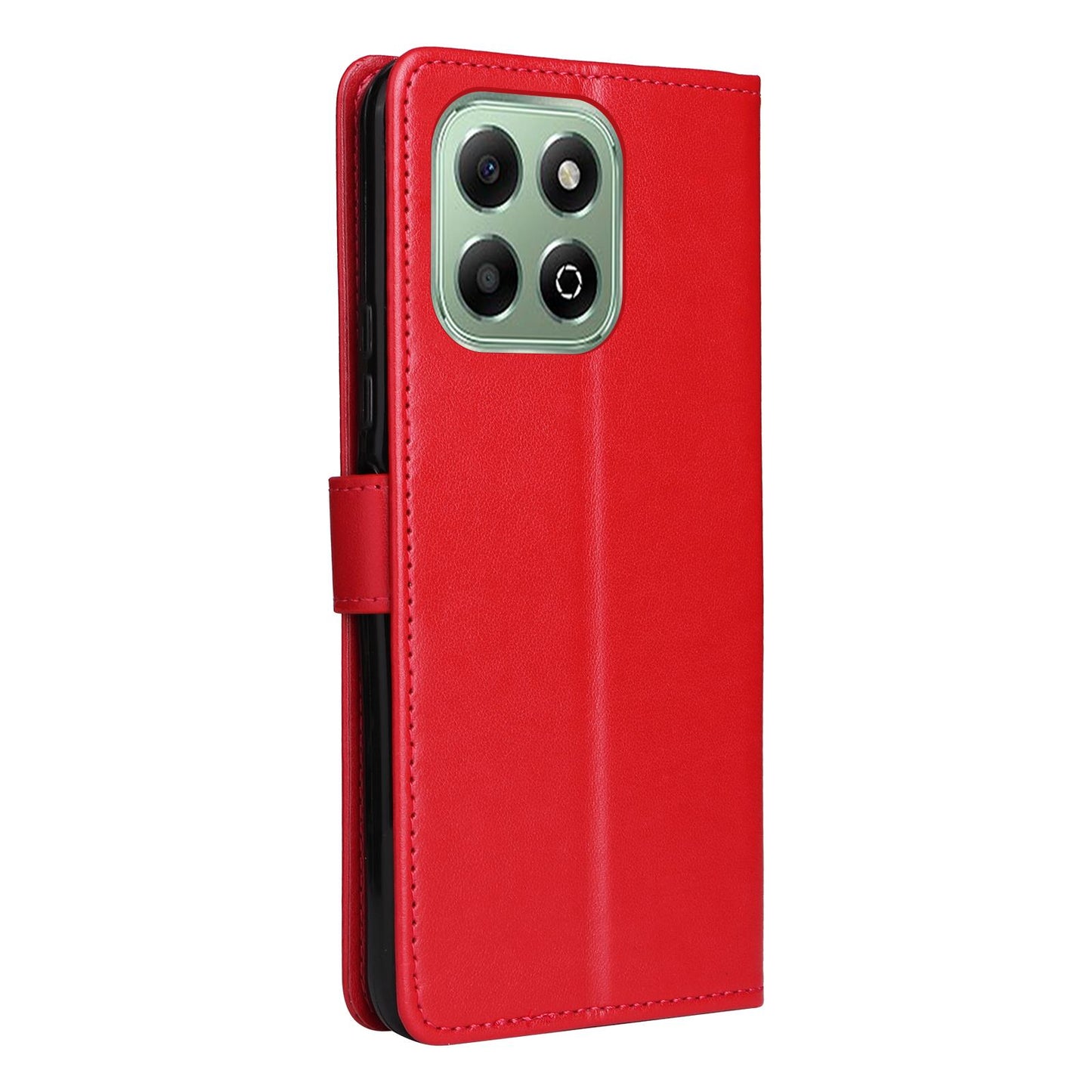 For Honor X6b Cat and Bee Embossed Flip Leather Phone Case Wallet Cover with Card Slots Cash Pocket Magnetic Stand Protective Shockproof TPU PU Leather Case with Wrist Strap