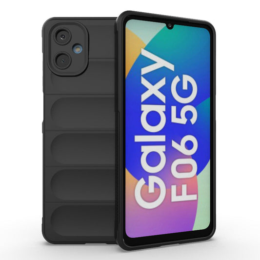 Samsung Galaxy F06 5G Magic Shield TPU + Flannel Protective Phone Case Cover, Shockproof Scratch Resistant