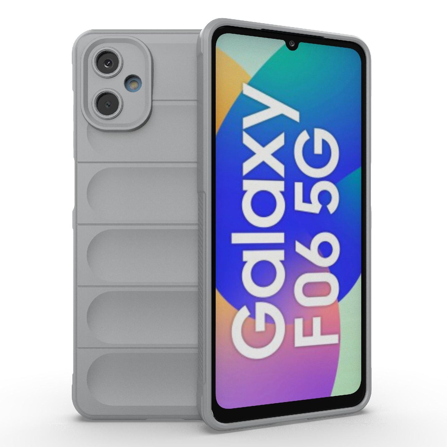Samsung Galaxy F06 5G Magic Shield TPU + Flannel Protective Phone Case Cover, Shockproof Scratch Resistant