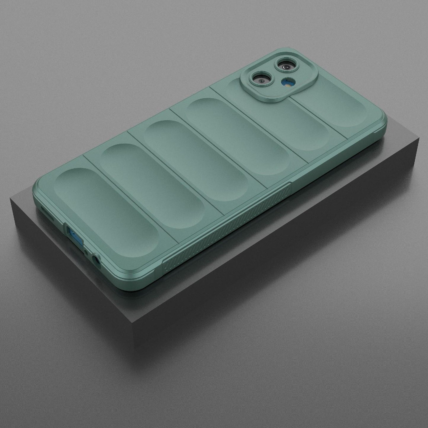Samsung Galaxy F06 5G Magic Shield TPU + Flannel Protective Phone Case Cover, Shockproof Scratch Resistant