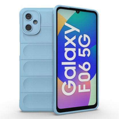 Samsung Galaxy F06 5G Magic Shield TPU + Flannel Protective Phone Case Cover, Shockproof Scratch Resistant