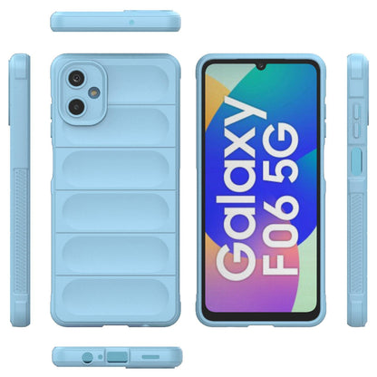 Samsung Galaxy F06 5G Magic Shield TPU + Flannel Protective Phone Case Cover, Shockproof Scratch Resistant