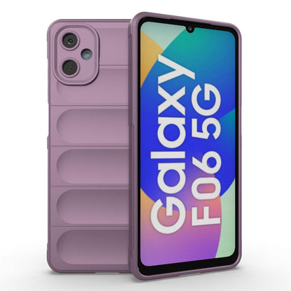 Samsung Galaxy F06 5G Magic Shield TPU + Flannel Protective Phone Case Cover, Shockproof Scratch Resistant