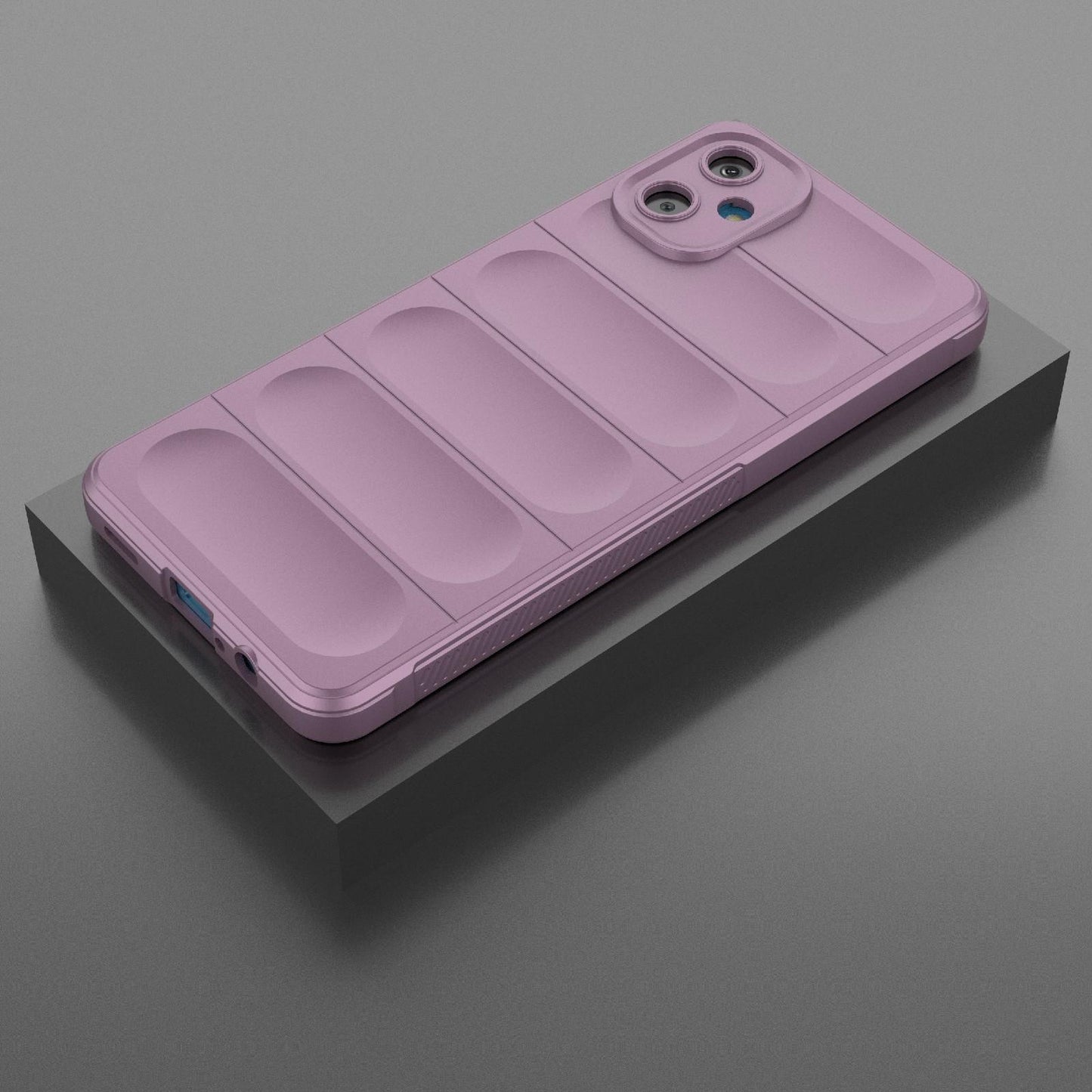 Samsung Galaxy F06 5G Magic Shield TPU + Flannel Protective Phone Case Cover, Shockproof Scratch Resistant