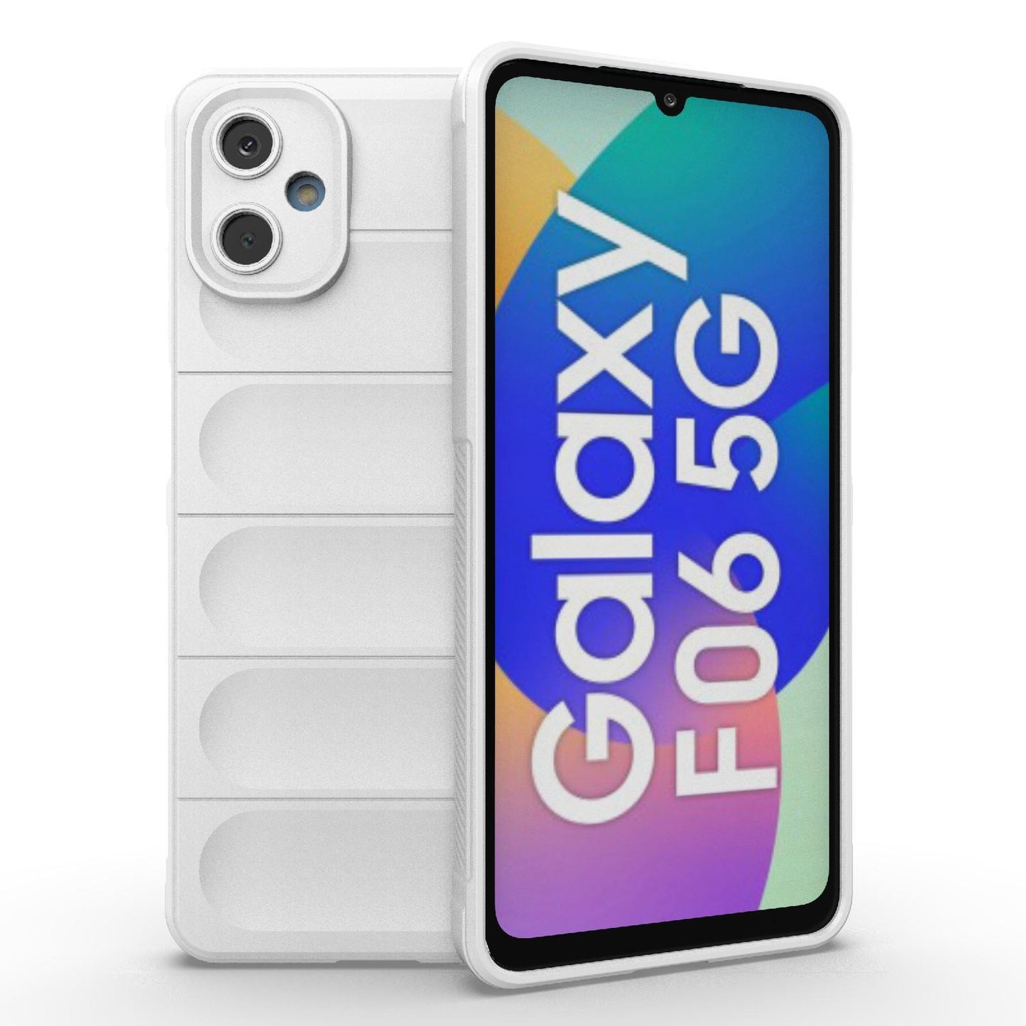 Samsung Galaxy F06 5G Magic Shield TPU + Flannel Protective Phone Case Cover, Shockproof Scratch Resistant