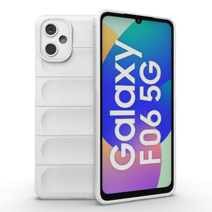 Samsung Galaxy F06 5G Magic Shield TPU + Flannel Protective Phone Case Cover, Shockproof Scratch Resistant